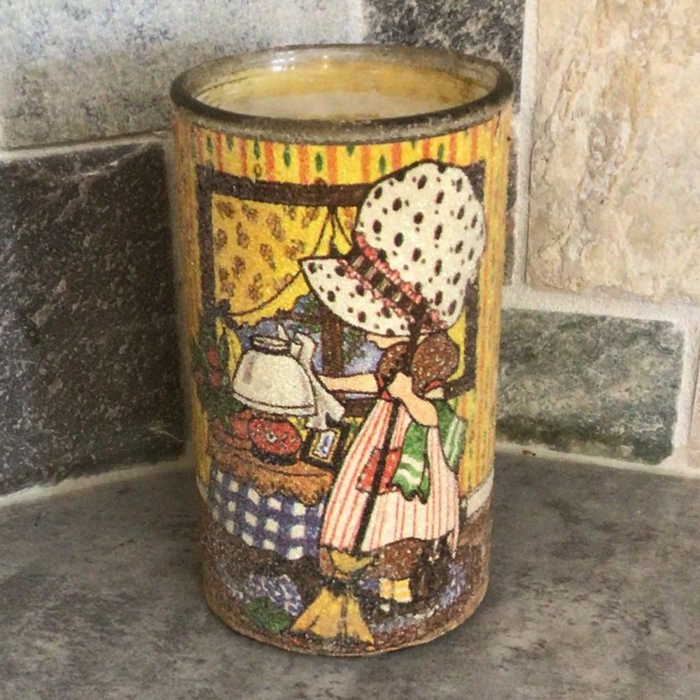 Vintage Holly Hobbie Candle Holder